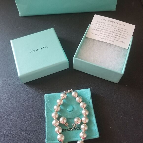 Tiffany & Co. Hardware Ball Bracelet & Earrings Bundle - Picture 2 of 11